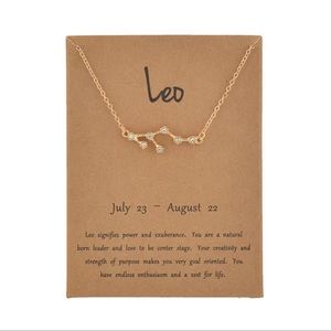 NEW Leo Horoscope Necklace